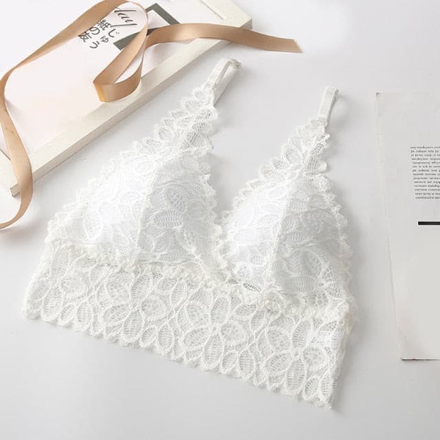 Lace Lingerie Wireless Bra For Women Summer Soft Backless Fashion bras Underwear 2 Nique's Creation