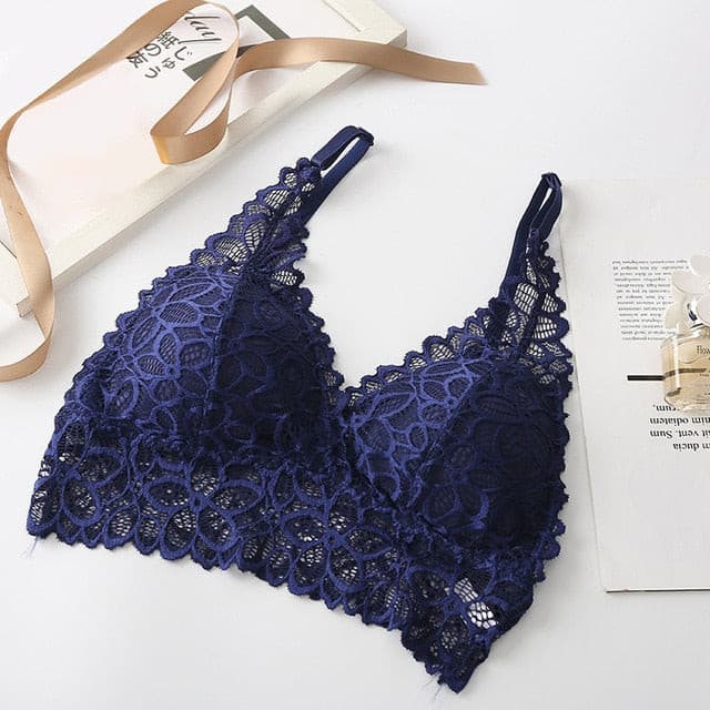 Lace Lingerie Wireless Bra For Women Summer Soft Backless Fashion bras Underwear 2 Nique's Creation